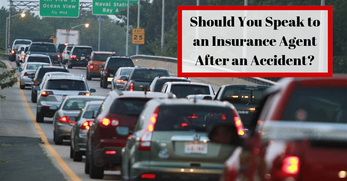 Consulting Insurance Agents After a Car Crash