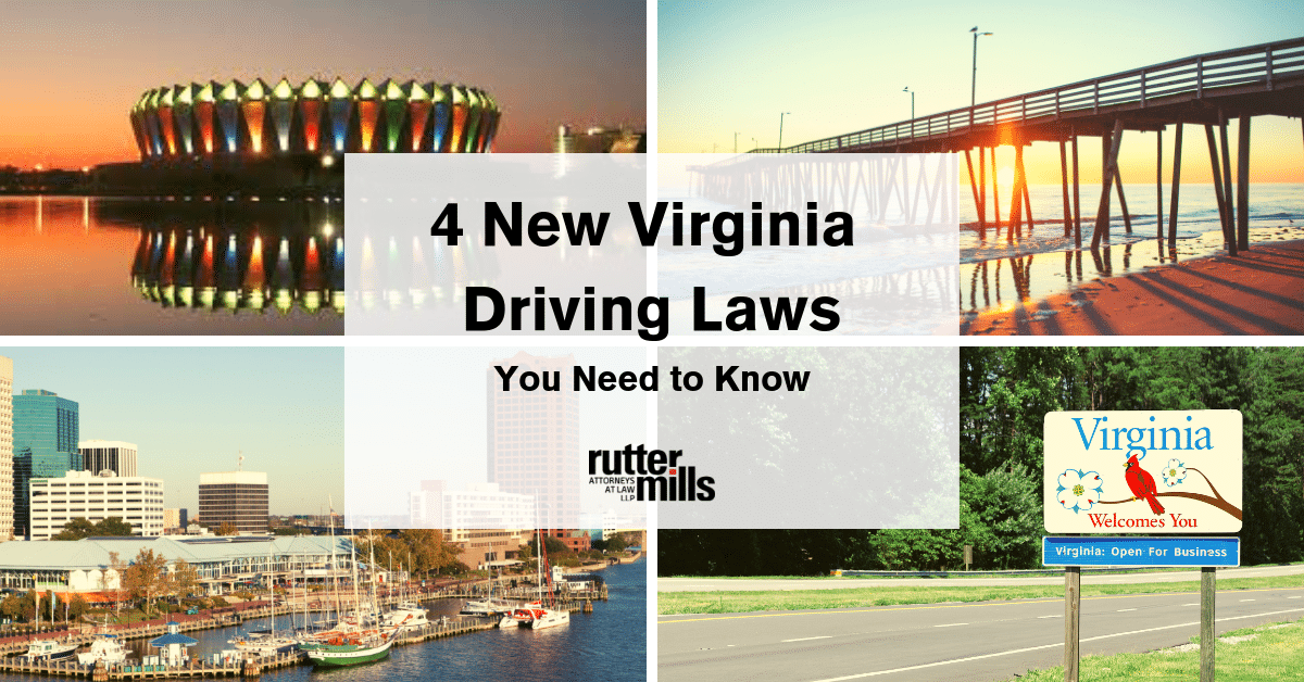 4 New Virginia Driving Laws Effective July 1, 2019 Rutter Mills