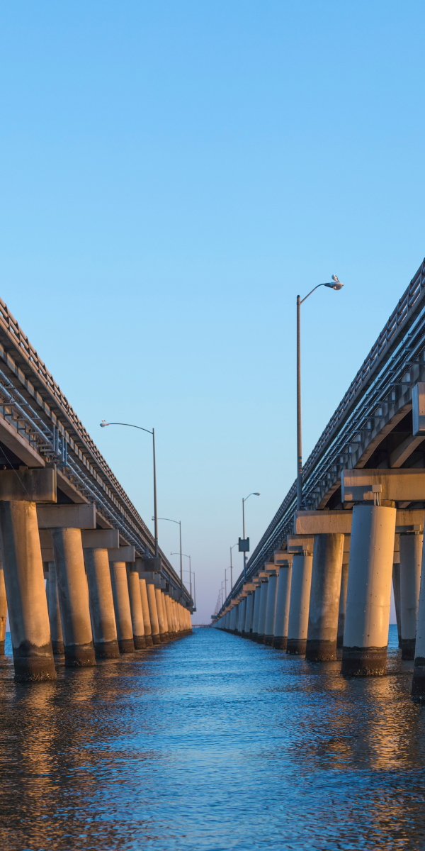bridge-tunnel in Norfolk VA