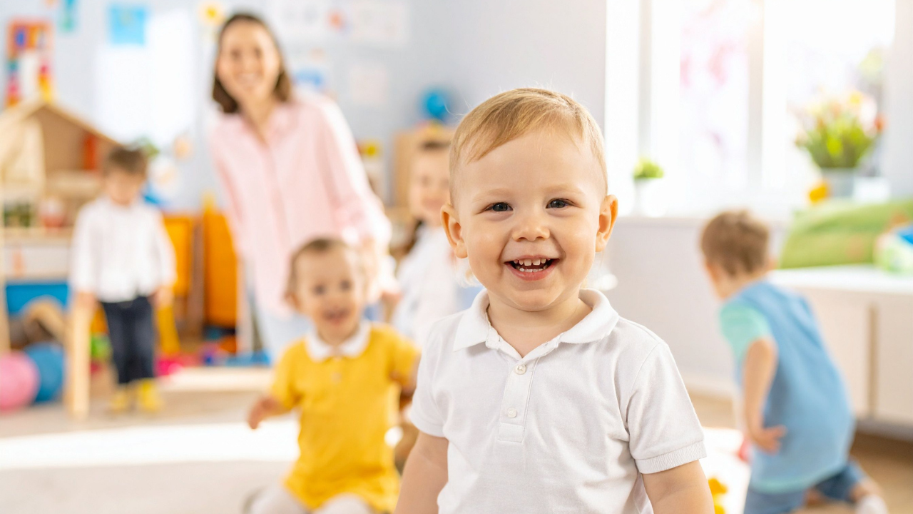 child at daycare