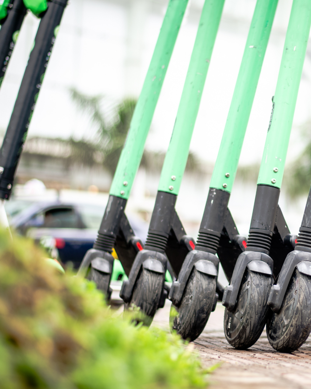 Electric scooter rental accidents